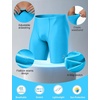 image:imageRoadbox Swim Jammers for Men Racing Athletic Quick Dry Swimsuit Endurance Training Competitive Swimming Shorts UPF 50Blue