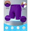 image:imageRoadbox Swim Jammers for Men Racing Athletic Quick Dry Swimsuit Endurance Training Competitive Swimming Shorts UPF 50Purple