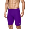 image:imageRoadbox Swim Jammers for Men Racing Athletic Quick Dry Swimsuit Endurance Training Competitive Swimming Shorts UPF 50Purple