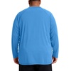 image:imageRoadbox Mens Big and Tall UPF 50 UV Sun Protection Shirts Long Sleeve Cooling Rash Guard Quick Dry Fishing Swim TShirtBlue