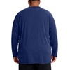 image:imageRoadbox Mens Big and Tall UPF 50 UV Sun Protection Shirts Long Sleeve Cooling Rash Guard Quick Dry Fishing Swim TShirtDeep Blue