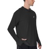 image:imageRoadbox Mens UPF 50 Fishing Shirt Long Sleeve UV Sun Protection Hoodies Quick Dry Rash Guard for Hiking Outdoor WorkingJet Black