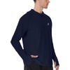 image:imageRoadbox Mens UPF 50 Fishing Shirt Long Sleeve UV Sun Protection Hoodies Quick Dry Rash Guard for Hiking Outdoor WorkingNavy Blue