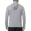 image:imageRoadbox Mens UPF 50 Sun Protection Hoodie Jacket Full Zip Long Sleeve Lightweight Shirts for Hiking Fishing Runing
