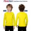 image:imageRoadbox Boys Rash Guard Swim Shirt UPF 50 Long Sleeve Sun Protection Shirts Kids UV Athletic Beach Quick Dry RashguardGolden Yellow
