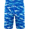 image:imageRoadbox Boys Swim Jammers Quick Dry Youth Competitive Swim Team Shorts UPF 50 Bathing Athletic Compression Swim TrunksAll Over Printblue