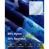 image:imageRoadbox Boys Swim Jammers Quick Dry Youth Competitive Swim Team Shorts UPF 50 Bathing Athletic Compression Swim TrunksHalftone Camogreen