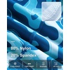 image:imageRoadbox Boys Swim Jammers Quick Dry Youth Competitive Swim Team Shorts UPF 50 Bathing Athletic Compression Swim TrunksTerrain Camoblue