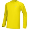 image:imageRoadbox Boys Rash Guard Swim Shirt UPF 50 Long Sleeve Sun Protection Shirts Kids UV Athletic Beach Quick Dry RashguardGolden Yellow