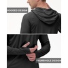 image:imageRoadbox Mens UPF 50 Sun Protection Hoodie UV Long Sleeve Fishing Shirts Lightweight Swim Rash Guard for Outdoor HikingGray