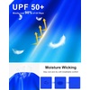 image:imageRoadbox Mens UPF 50 Sun Protection Hoodie UV Long Sleeve Fishing Shirts Lightweight Swim Rash Guard for Outdoor HikingRoyal Blue Gradient