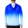 image:imageRoadbox Mens UPF 50 Sun Protection Hoodie UV Long Sleeve Fishing Shirts Lightweight Swim Rash Guard for Outdoor HikingRoyal Blue Gradient