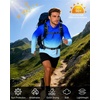 image:imageRoadbox Mens UPF 50 Sun Protection Hoodie UV Long Sleeve Fishing Shirts Lightweight Swim Rash Guard for Outdoor HikingRoyal Blue Gradient