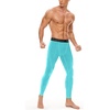 image:imageRoadbox 1 2 or 3 Pack Mens Compression Pants Athletic Base Layer Cycling Tights Leggings for Running Yoga Basketball1 Packlake Blue