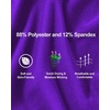 image:imageRoadbox 1 2 or 3 Pack Mens Compression Pants Athletic Base Layer Cycling Tights Leggings for Running Yoga Basketball1 Packpurple