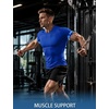 image:imageRoadbox Mens Compression Shirt Short Sleeve Athletic Base Layer Quick DryRoyal Blue