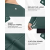 image:imageRoadbox Womens UPF 50 Compression Shirt Quick Dry Reflective Top  4Way Stretch Fabric Quick Dry Moisture Wicking UPF 50 Protection Reflective Design Flatlock Seams for Gym Workout09dark Green