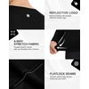 image:imageRoadbox Womens UPF 50 Compression Shirt Quick Dry Reflective Top  4Way Stretch Fabric Quick Dry Moisture Wicking UPF 50 Protection Reflective Design Flatlock Seams for Gym Workout01black