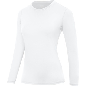 image:imageRoadbox Womens UPF 50 Compression Shirt Quick Dry Reflective Top  4Way Stretch Fabric Quick Dry Moisture Wicking UPF 50 Protection Reflective Design Flatlock Seams for Gym Workout02white