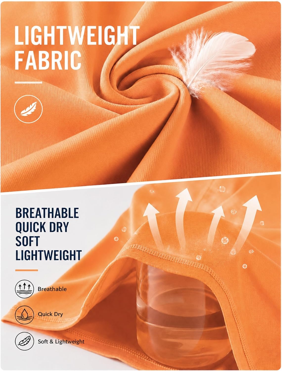 image:imageRoadbox Mens UPF 50 V Neck Swim Shirts Short Sleeve Rash Guard  UPF 50 sun protection Tagfree Vneck Quickdry comfort Lightweight 4way stretch For swimming hiking and beachOrange