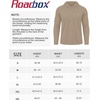 image:imageRoadbox Mens Athletic Hoodie Lightweight Running Workout Hooded Shirt  Quick Dry Moisture Wicking Breathable Loose Long Sleeve Thin Pullover Sweatshirt Reflective Logo Gym Outdoor HikingKhaki