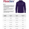 image:imageRoadbox Mens Athletic Hoodie Lightweight Running Workout Hooded Shirt  Quick Dry Moisture Wicking Breathable Loose Long Sleeve Thin Pullover Sweatshirt Reflective Logo Gym Outdoor HikingDark Purple