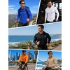 image:imageRoadbox Mens Athletic Hoodie Lightweight Running Workout Hooded Shirt  Quick Dry Moisture Wicking Breathable Loose Long Sleeve Thin Pullover Sweatshirt Reflective Logo Gym Outdoor HikingDark Grey
