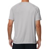 image:imageRoadbox Mens UPF 50 V Neck Swim Shirts Short Sleeve Rash Guard  UPF 50 sun protection Tagfree Vneck Quickdry comfort Lightweight 4way stretch For swimming hiking and beachLight Gray