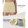 image:imageRoadbox Womens Biker Shorts 358 Volleyball Spandex Compression Shorts  High Waisted Tummy Control No Front Seam NonSeeThrough Quick Dry Moisture Wicking For Yoga Workout Gym 4Way StretchNude