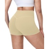 image:imageRoadbox Womens Biker Shorts 358 Volleyball Spandex Compression Shorts  High Waisted Tummy Control No Front Seam NonSeeThrough Quick Dry Moisture Wicking For Yoga Workout Gym 4Way StretchNude