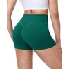 image:imageRoadbox Womens Biker Shorts 358 Volleyball Spandex Compression Shorts  High Waisted Tummy Control No Front Seam NonSeeThrough Quick Dry Moisture Wicking For Yoga Workout Gym 4Way StretchEmerald Green