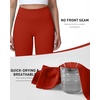 image:imageRoadbox Womens Biker Shorts 358 Volleyball Spandex Compression Shorts  High Waisted Tummy Control No Front Seam NonSeeThrough Quick Dry Moisture Wicking For Yoga Workout Gym 4Way StretchRed