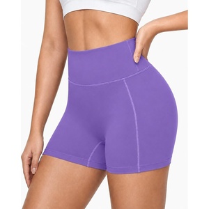 image:imageRoadbox Womens Biker Shorts 358 Volleyball Spandex Compression Shorts  High Waisted Tummy Control No Front Seam NonSeeThrough Quick Dry Moisture Wicking For Yoga Workout Gym 4Way StretchPurple